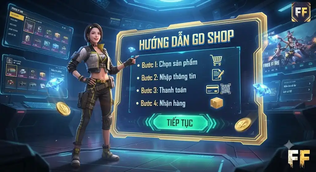 Hướng Dẫn Cách Giao Dịch Tại Shop Mua Acc FF